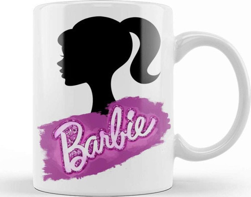 Barbie Çocuklara Hediye Kupa Bardak Porselen