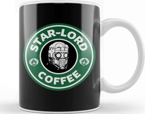 Guardians Of The Galaxy Star Lord Coffee Starbucks Kupa Bardak Porselen