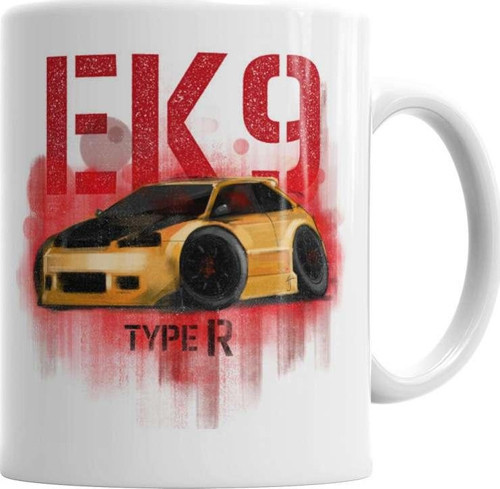 Honda Civic Ek9 Type R Kupa Bardak Porselen