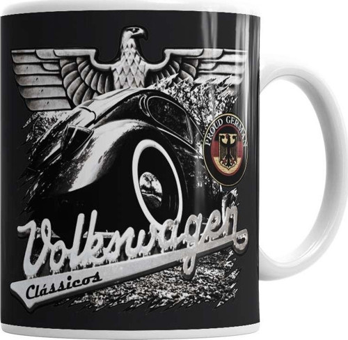 Volkwagen Proud German Kupa Bardak Porselen