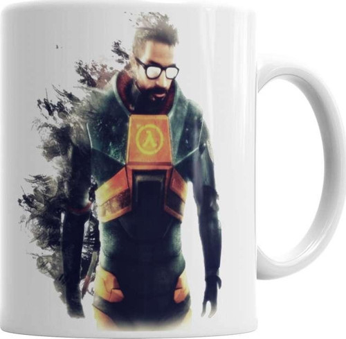 Gordon Freeman Haylayf Kupa Bardak Porselen