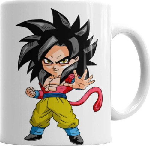 Minigoku Super Sayajin Kupa Bardak Porselen