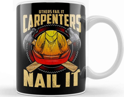 Others Fail It Carpenters Nail It Carpentering Pun Kupa Bardak Porselen