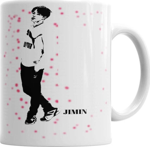Bagtan Boys Army Jimin Kupa Bardak Porselen
