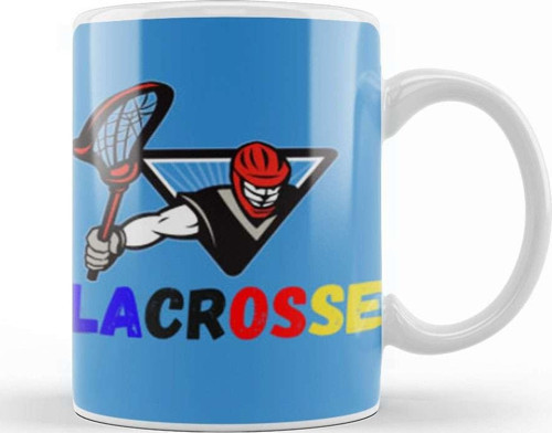 Funny Lacrosse Player Lax Mom Coach Gift Maglietta Kupa Bardak Porselen