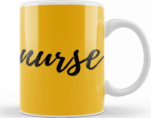 Nurse Gift İdea Funny Saying Quote Nursing Medical Kupa Bardak Porselen