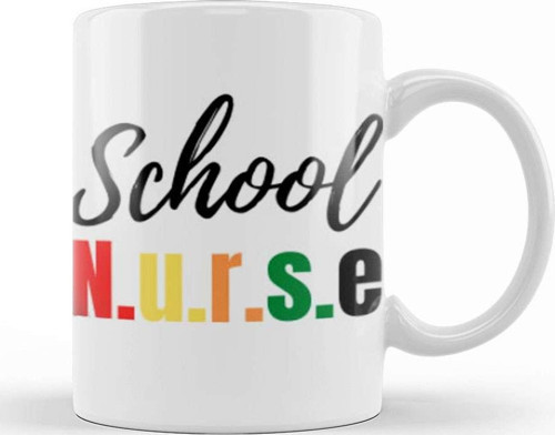 Nurse Gift İdea Funny Saying Quote Nursing Medical Kupa Bardak Porselen