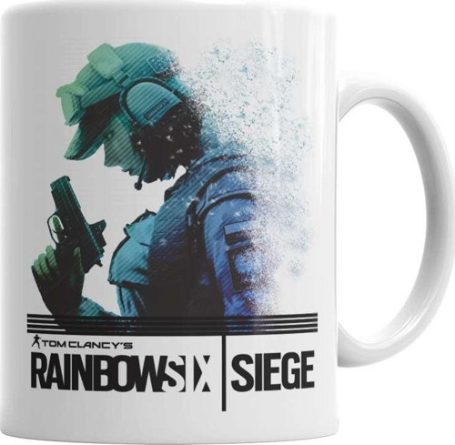 Ella Rainbow Six Siege Kupa Bardak Porselen