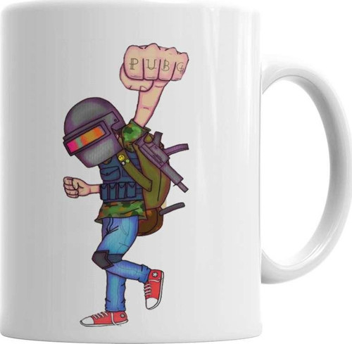 Feminina Battlegrounds Kupa Bardak Porselen