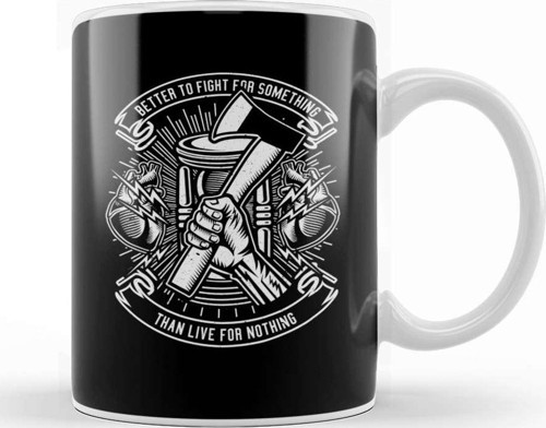 Fun Cool Urban Better To Fight Inspirational Quote Kupa Bardak Porselen