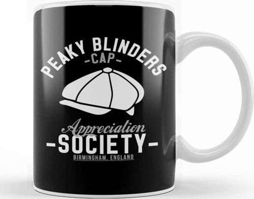 Peaky Blinders Cap Appreciation Society Birmingham Kupa Bardak Porselen