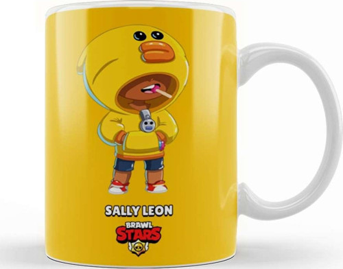 Brawl Stars Sally Leon Kupa Bardak Porselen