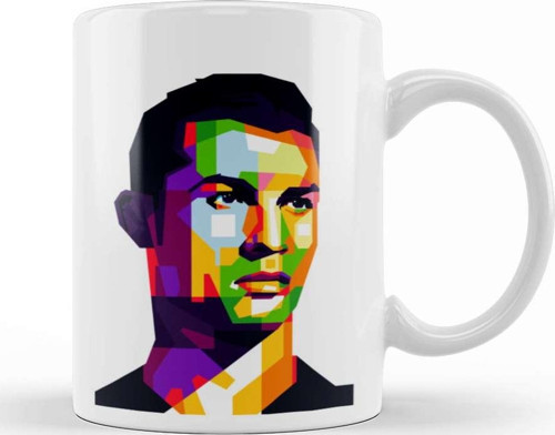 Cristiano Ronaldo 7 Cr Kupa Bardak Porselen