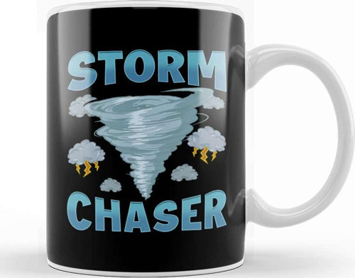 Cute Storm Chaser Severe Weather Tornado Hurricane Kupa Bardak Porselen