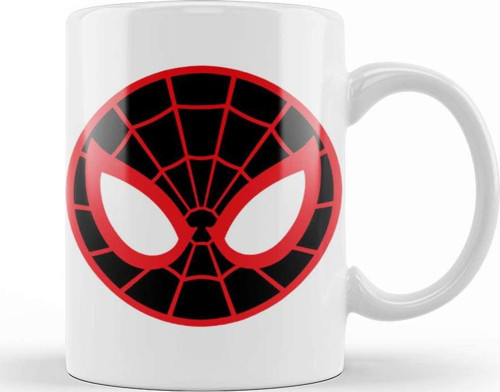 Spider Man Spider Face Kupa Bardak Porselen