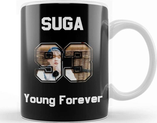 Bts Young Forever Suga Kupa Bardak Porselen