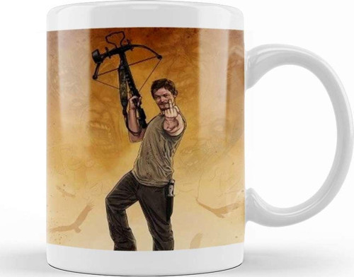 The Walking Dead Daryl Kupa Bardak Porselen
