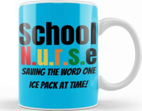 Nurse Gift İdea Funny Saying Quote Nursing Medical Kupa Bardak Porselen