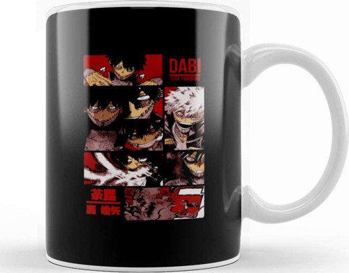 Dabi Toya Todoroki Dabi My Hero Academia Manga 01 Kupa Bardak Porselen
