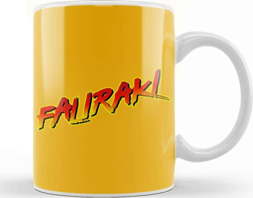 Faliraki Baywatch Logo Kupa Bardak Porselen