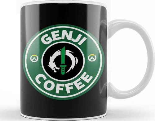 Genji Coffee Overwatch Kupa Bardak Porselen