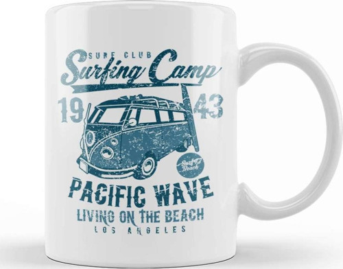 Surf Club Surfing Camp Kupa Bardak Porselen