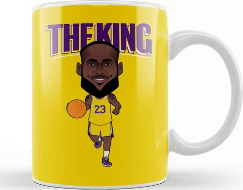Lebron James The Kingv Kupa Bardak Porselen