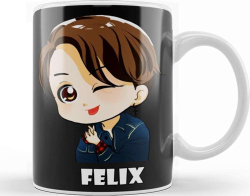 Stray Kids Felix Chibi Kupa Bardak Porselen