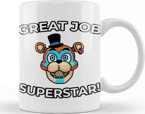 Supportive Freddy Fnaf Kupa Bardak Porselen