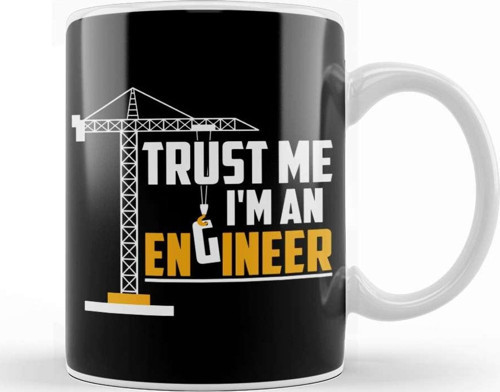 Cute Trust Me I'M An Engineer Engineering Student Kupa Bardak Porselen