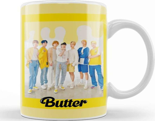 Bts Butter Polaroid 01 Kupa Bardak Porselen