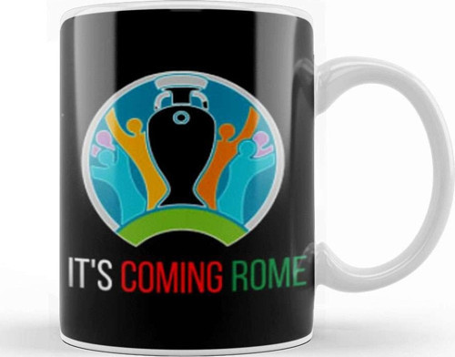 İt'S Coming Home To Rome İtaly Euro Champion 2020 Kupa Bardak Porselen