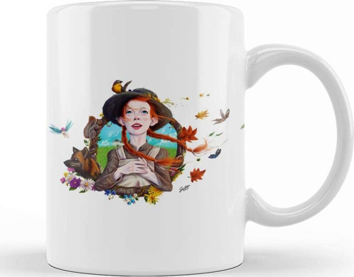 Fan Art Quot Anne With An E Anne With An E Art 01 Kupa Bardak Porselen
