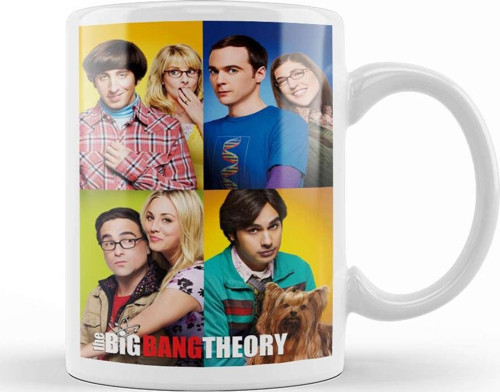 The Big Bang Theory 01 Kupa Bardak Porselen