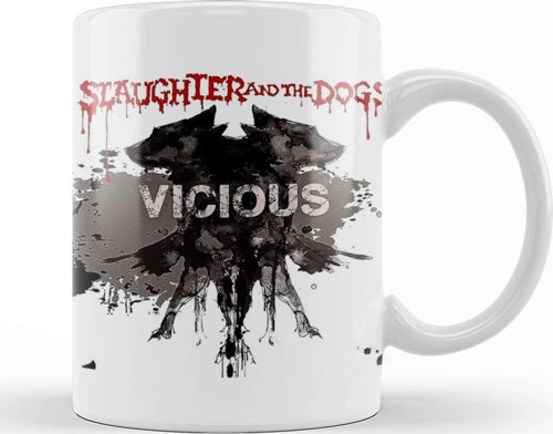 Slaughter And The Dogs Vicious Kupa Bardak Porselen