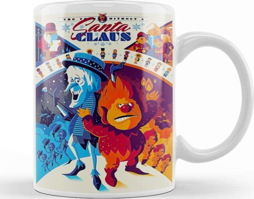 The Year Without A Santa Claus Kupa Bardak Porselen