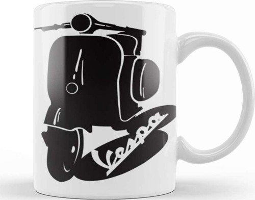Vespa İt'S Classic Vespa Lover Kupa Bardak Porselen