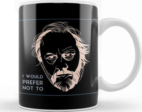 Žižek I Would Prefer Not To V2 Kupa Bardak Porselen