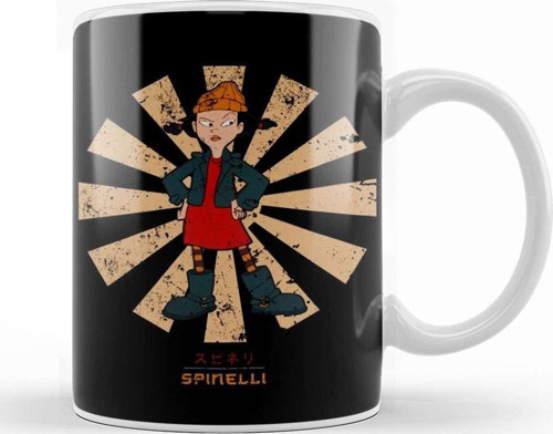 Spinelli Retro Japanese Recess Kupa Bardak Porselen