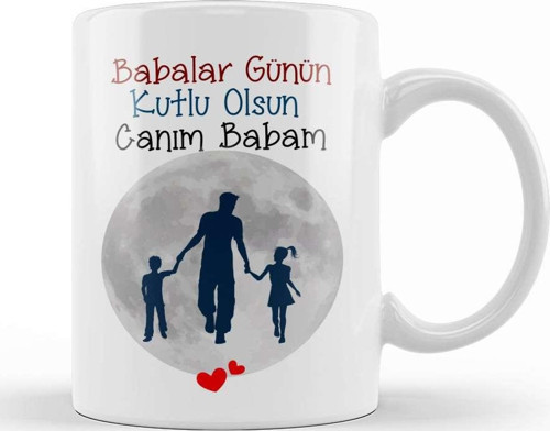 Babalar Günü Babaya Hediye 013 Kupa Bardak Porselen