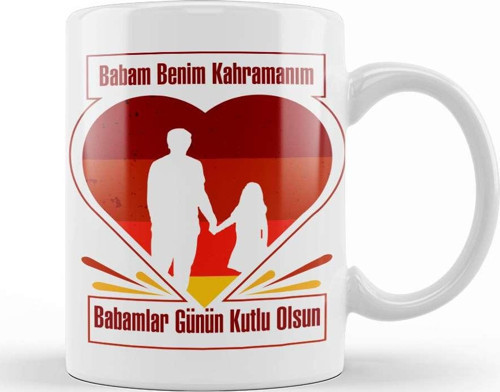 Babalar Günü Babaya Hediye 016 Kupa Bardak Porselen
