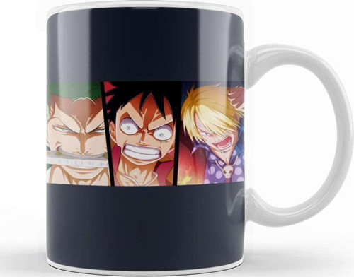 One Piece Anime Trio One Piece Kupa Bardak Porselen