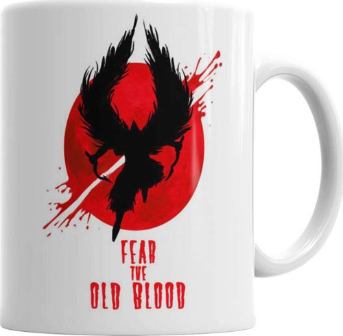 Fire Blood Fear The Old Blood Kupa Bardak Porselen