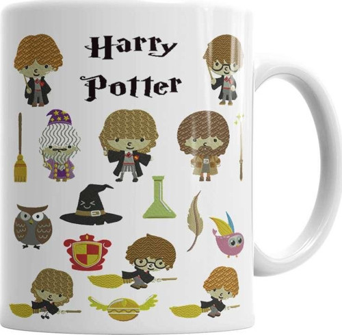 Harry Potter Expecto Patronum Kupa Bardak Porselen