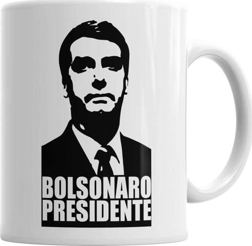Camiseta Bolsonaro Presidente Kupa Bardak Porselen