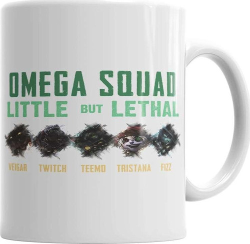 League Of Legends Omega Squad Kupa Bardak Porselen