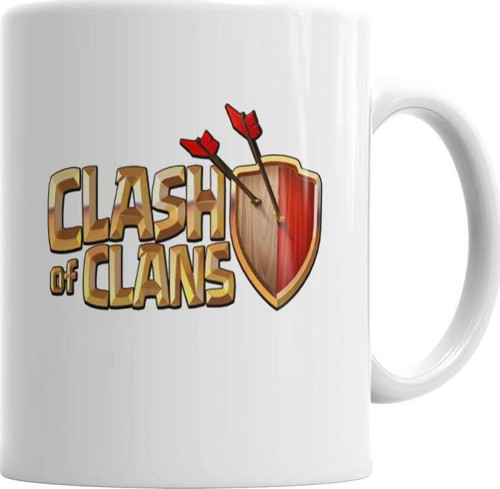 Clash Of Clans Infinite War 2 Kupa Bardak Porselen