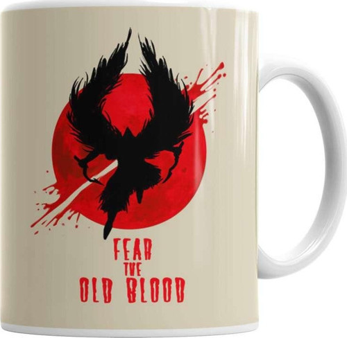 Fire Blood Fear The Old Blood Kupa Bardak Porselen