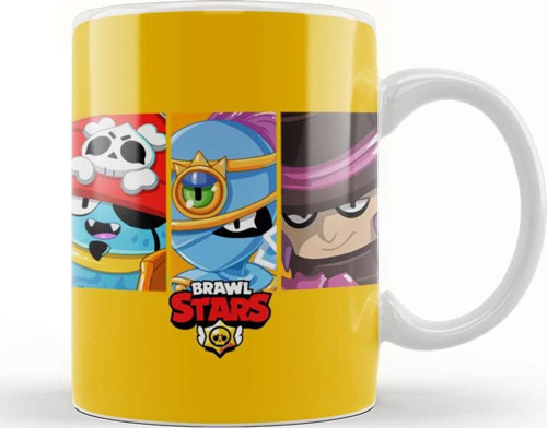 Brawl Stars Mystıc Characters Kupa Bardak Porselen