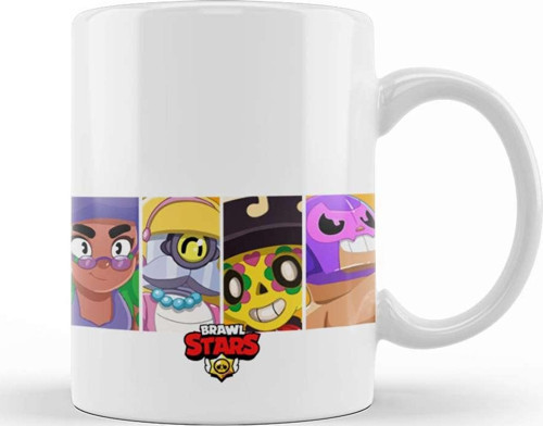 Brawl Stars Rare Characacters Kupa Bardak Porselen